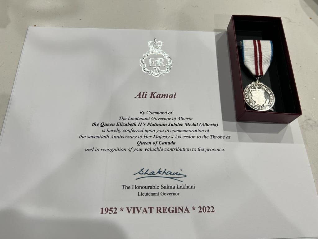 Queen Elizabeth II Platinum Jubilee Medal award - Image 2