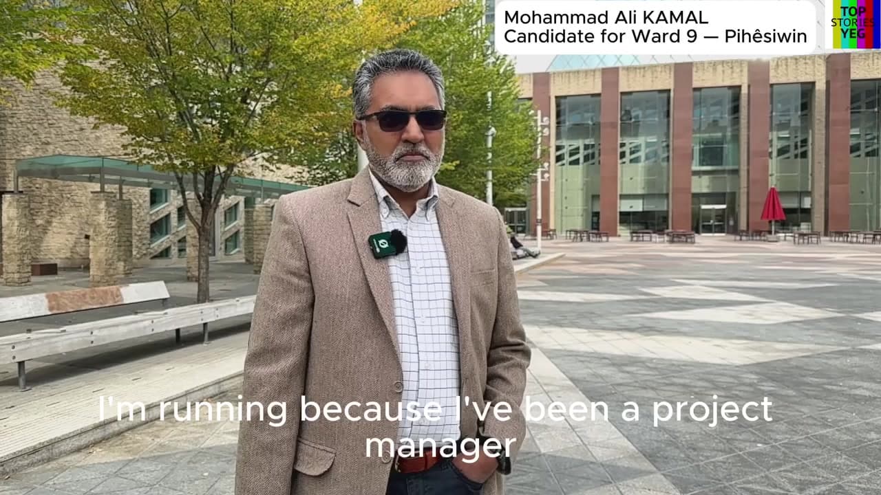 Ali interviewed by Top Stories YEG